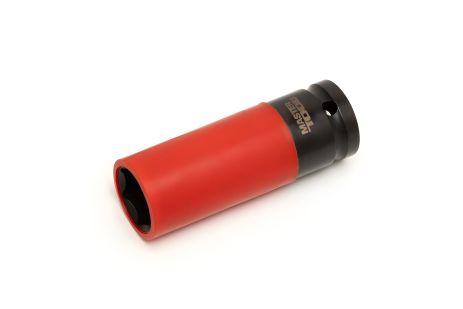 Торцевая головка ½" 21 мм, длина 86 мм, CrMo с пластиковой защитой для алюминиевых дисков MASTERTOOL 78-1521