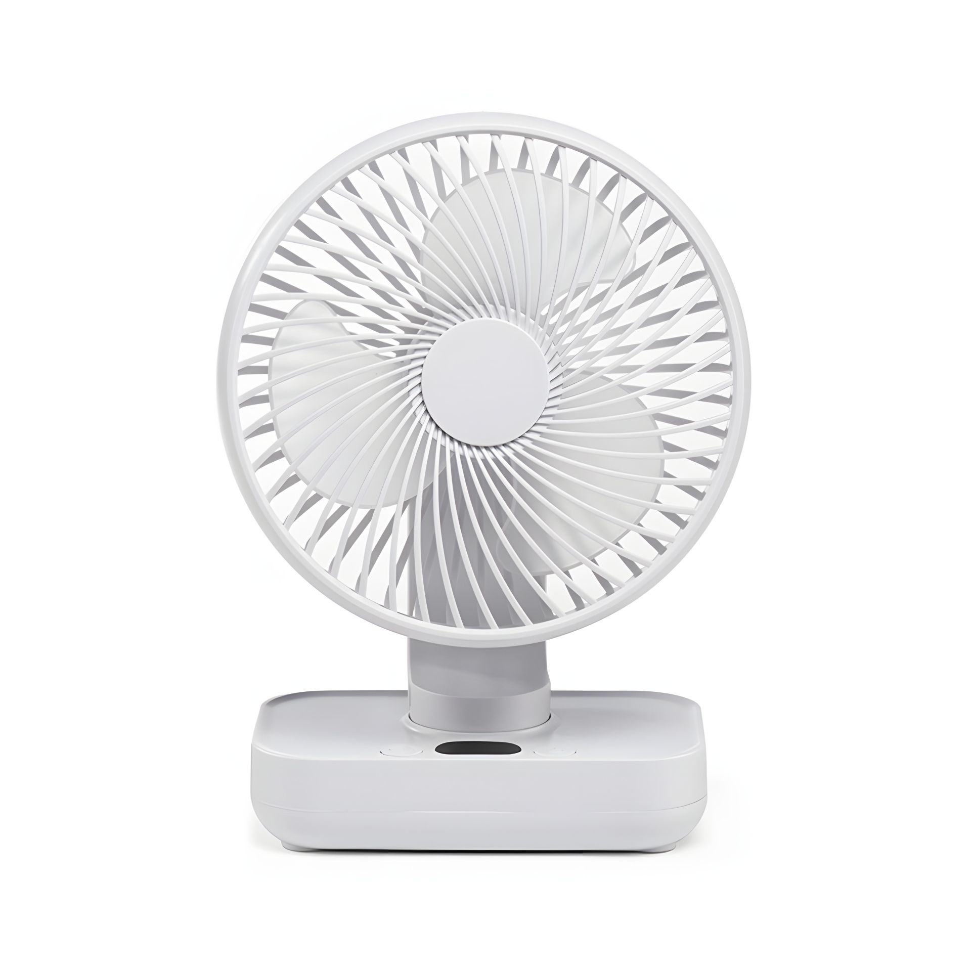 Вентилятор настольный беспроводной аккумуляторный с автоколебанием GXQC D606Y white Вентилятор настольный беспроводной аккумуляторный с автоколебанием GXQC D606Y white