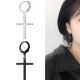 Серьги Spikes кресты с большим крестиком1шт