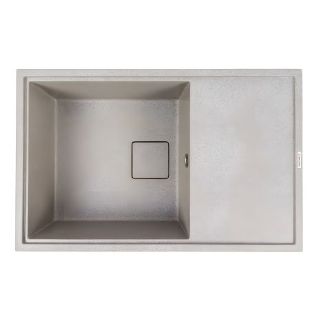 Кухонная гранитная мойка VALESO GALANS 7850, матовая серая