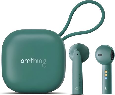 Бездротові навушники 1MORE Omthing Air Free Pods, BT5.0, ENC, Qi, TWS, 400mAh, 5h, (EO005) green UA UCRF Бездротові навушники 1MORE Omthing Air Free Pods, BT5.0, ENC, Qi, TWS, 400mAh, 5h, (EO005) green UA UCRF