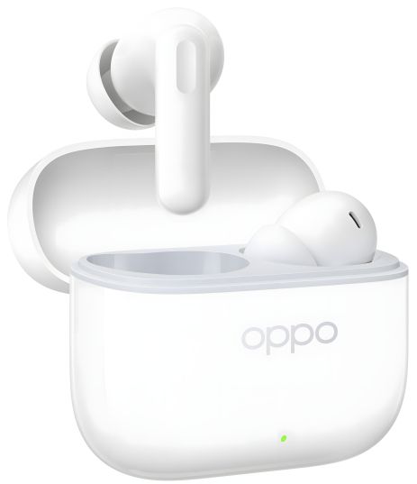 Бездротові навушники OPPO Enco Buds3 Pro ETEK1, BT5.4, IP55, 58mAh, 560mAh, 12 годин, Glaze White UA UCRF