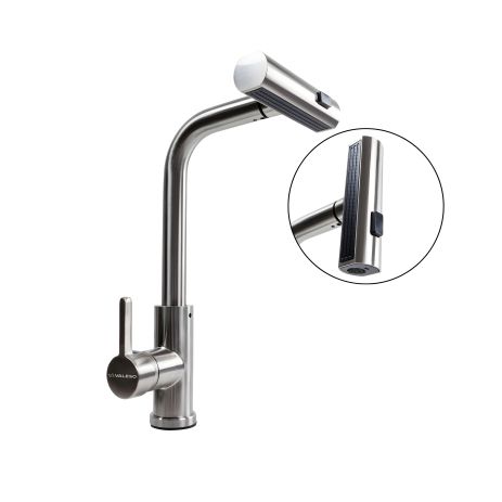 Кухонний змішувач нержавійка Platinum XK08A Кухонний змішувач нержавійка Platinum XK08A
