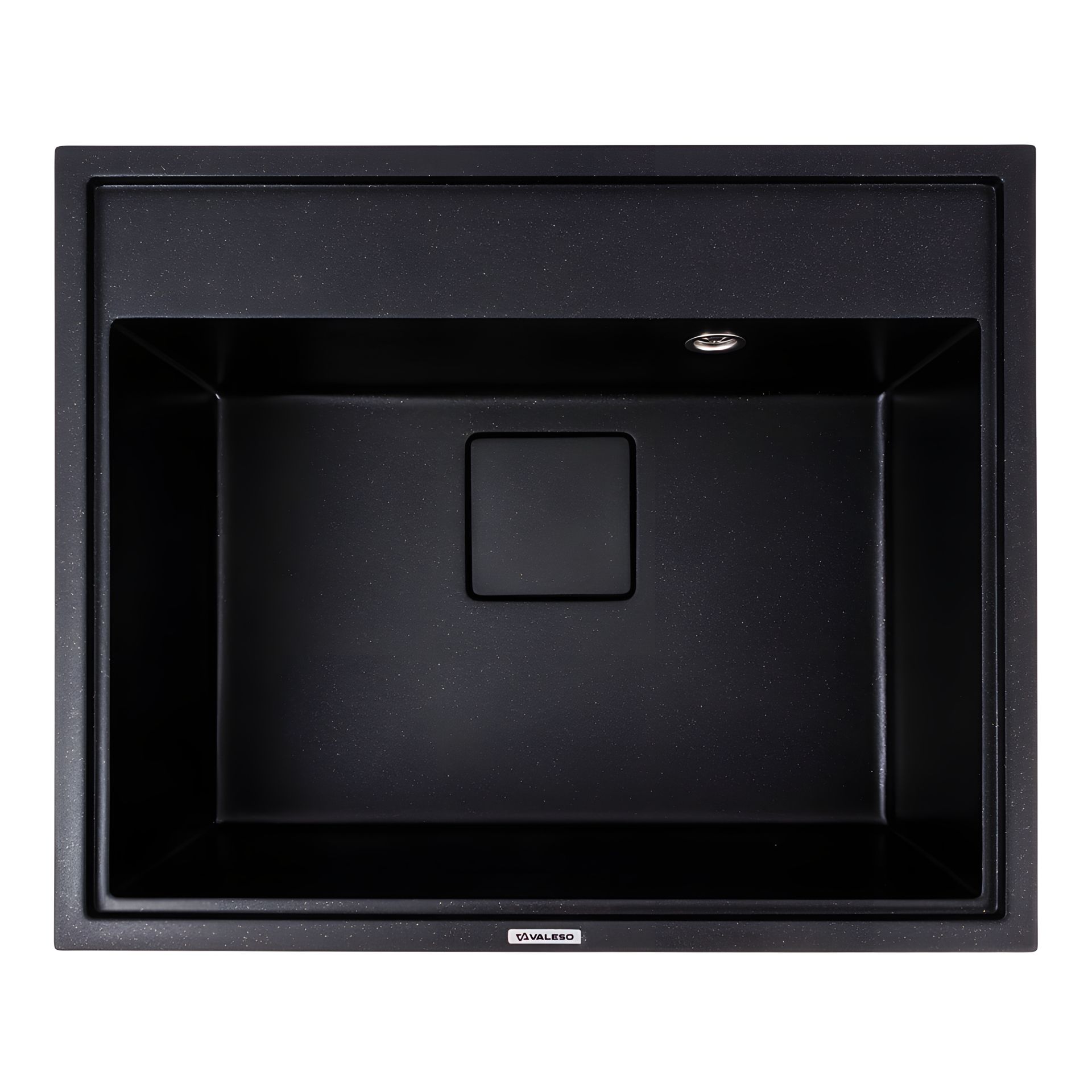 Кухонная мойка из гранита VALESO SHERLIT 6050, черный металлик Кухонная мойка из гранита VALESO SHERLIT 6050, черный металлик