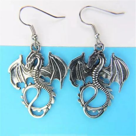Сережки у вигляді дракона DRAGON дракон