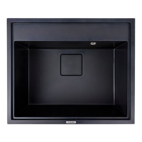 Гранитная кухонная мойка VALESO SHERLIT 6050 (матовая Карбон) Гранитная кухонная мойка VALESO SHERLIT 6050 (матовая Карбон)