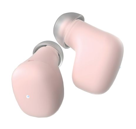 Бездротові навушники Ergo BS-530 Twins Nano 2, BT5.3, 25mAh, 190mAh, 3h, Pink UA UCRF Бездротові навушники Ergo BS-530 Twins Nano 2, BT5.3, 25mAh, 190mAh, 3h, Pink UA UCRF