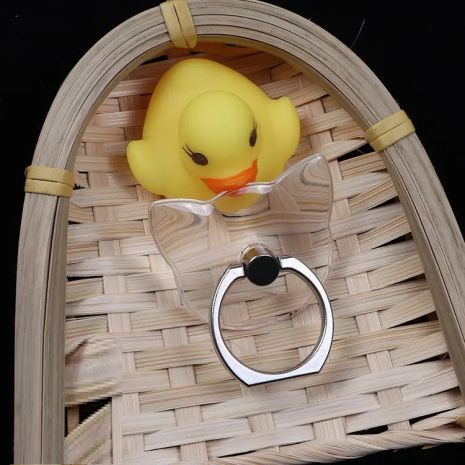 Прозорий попсокет тримач для телефона CAT кішка у формі кішки на палець PopSocket