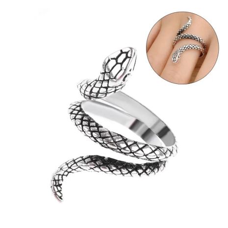 Каблучка Змія кільце перстень зі змією Snake