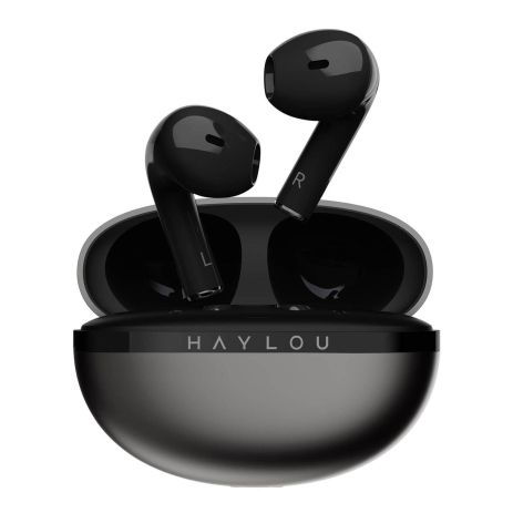 Бездротові навушники Haylou X1 2023, TWS, IPX4, ENC, BT5.3, 35mAh, 300mAh, 5.5h, Earbuds black EU