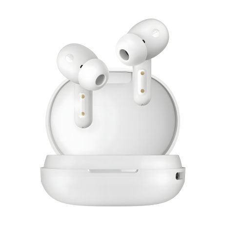 Бездротові навушники Haylou MoriPods, ANC, TWS, BT5.2, 43mAh, 310mAh, 33h, Earbuds White UA UCRF Бездротові навушники Haylou MoriPods, ANC, TWS, BT5.2, 43mAh, 310mAh, 33h, Earbuds White UA UCRF