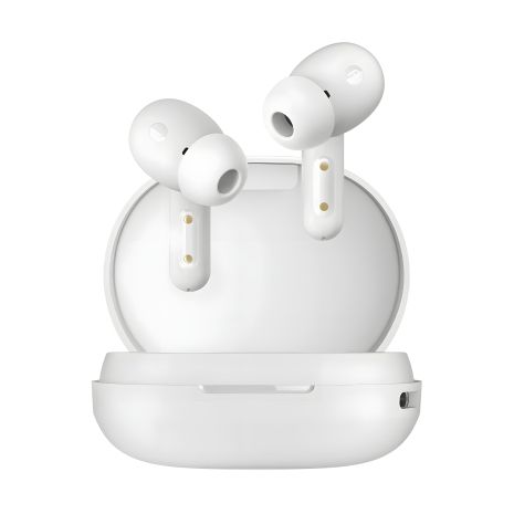 Бездротові навушники Haylou MoriPods, ANC, TWS, BT5.2, 43mAh, 310mAh, 33h, Earbuds White UA UCRF Бездротові навушники Haylou MoriPods, ANC, TWS, BT5.2, 43mAh, 310mAh, 33h, Earbuds White UA UCRF