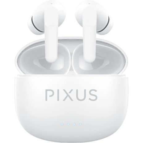Наушники Bluetooth Earbuds Pixus Band TWS 5.3 white UA UCRF