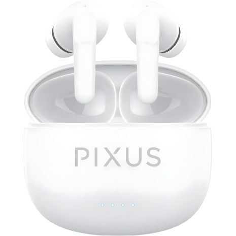 Наушники Pixus Band TWS 5.3 white Bluetooth Earbuds UA UCRF