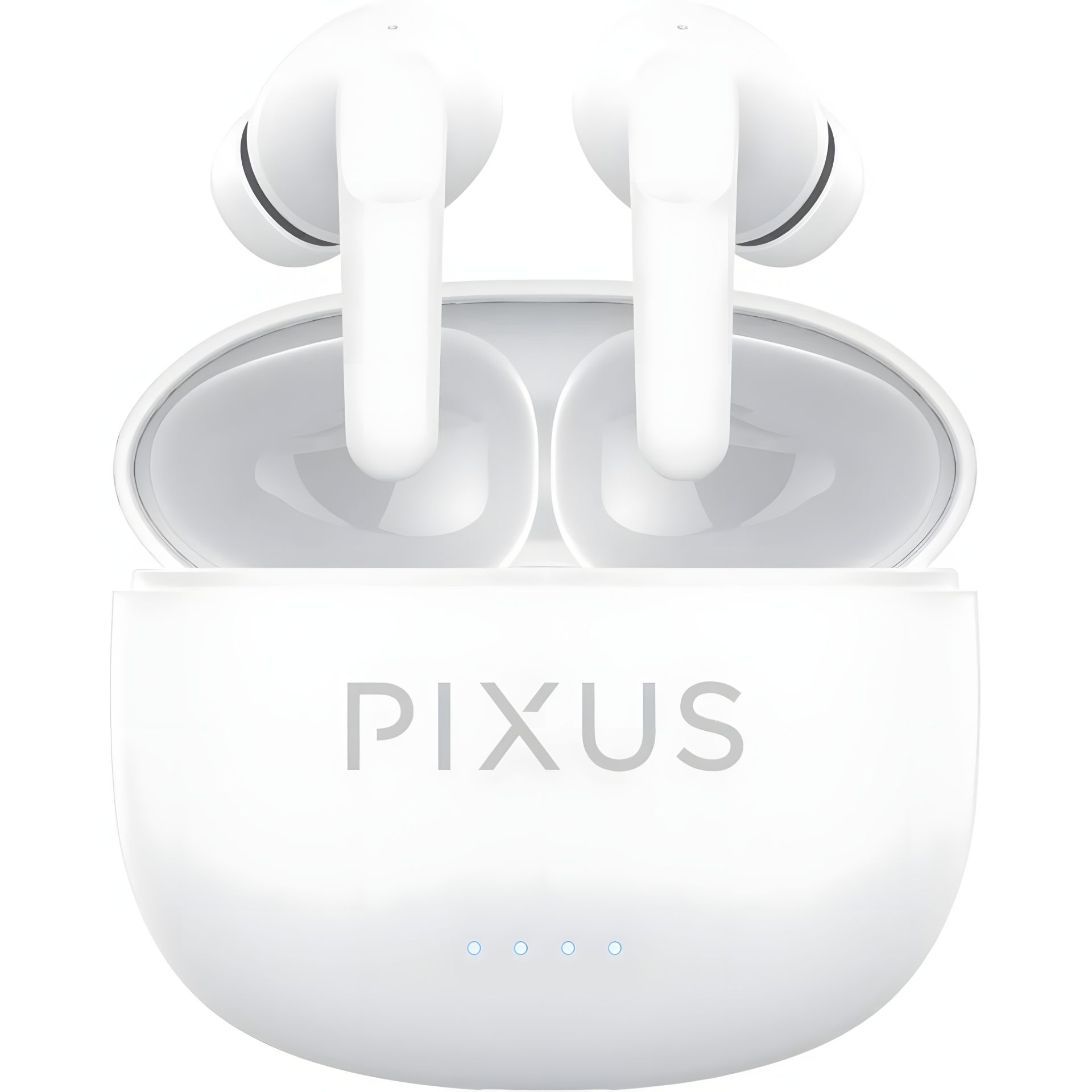 Бездротові навушники Pixus Band, TWS, BT5.3, 35mAh, 320mAh, 6h, white UA UCRF Бездротові навушники Pixus Band, TWS, BT5.3, 35mAh, 320mAh, 6h, white UA UCRF
