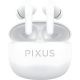 Бездротові навушники Pixus Band, TWS, BT5.3, 35mAh, 320mAh, 6h, white UA UCRF Бездротові навушники Pixus Band, TWS, BT5.3, 35mAh, 320mAh, 6h, white UA UCRF
