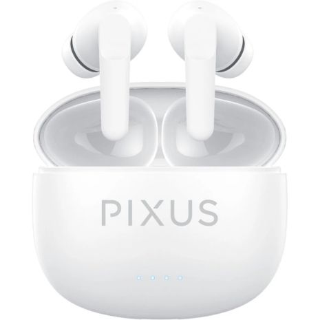 Наушники Bluetooth Earbuds Pixus Band TWS 5.3 white UA UCRF