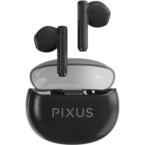 Наушники Bluetooth Earbuds Pixus Spase TWS 5.3 black UA UCRF