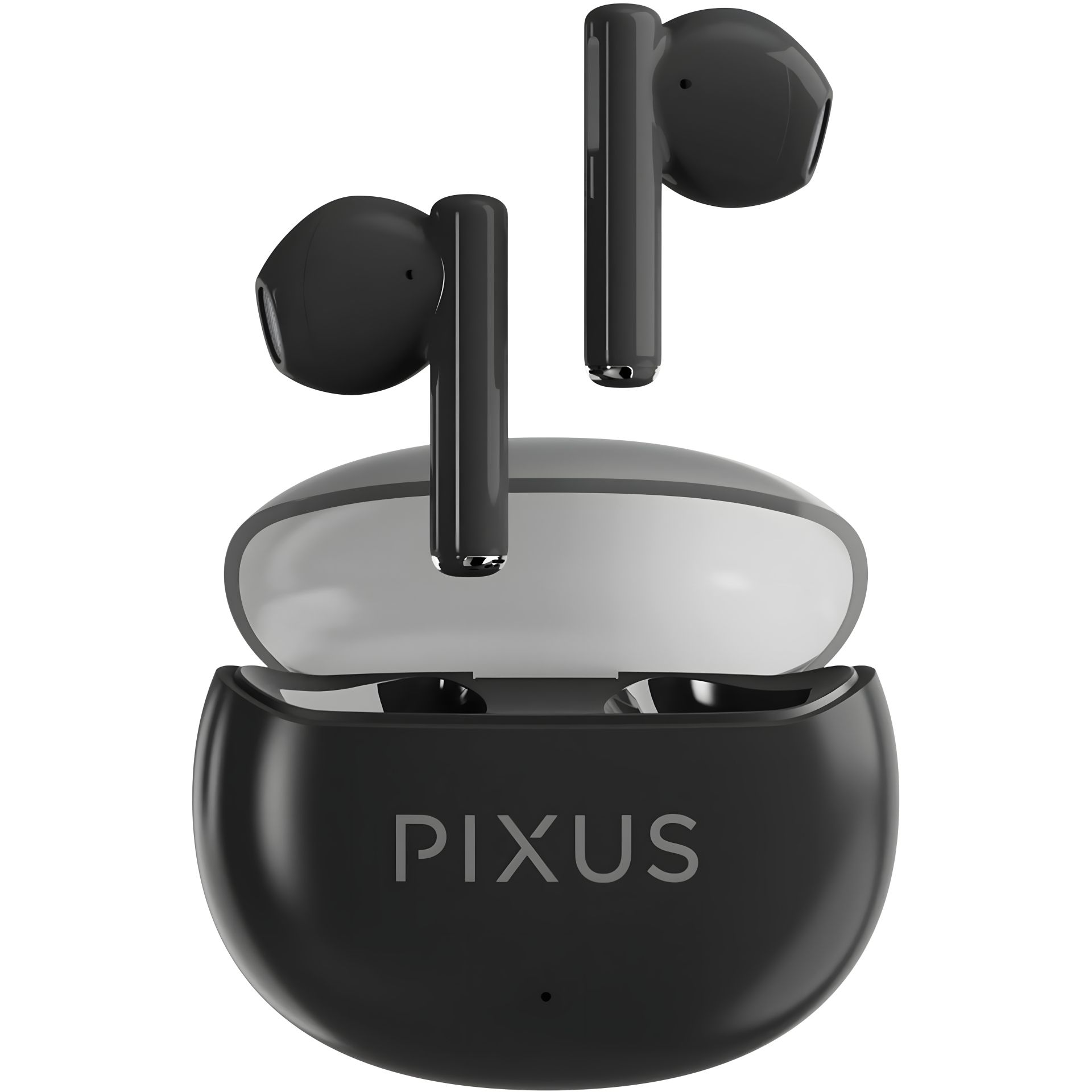 Наушники Pixus Spase TWS 5.3 black Bluetooth Earbuds UA UCRF Наушники Pixus Spase TWS 5.3 black Bluetooth Earbuds UA UCRF
