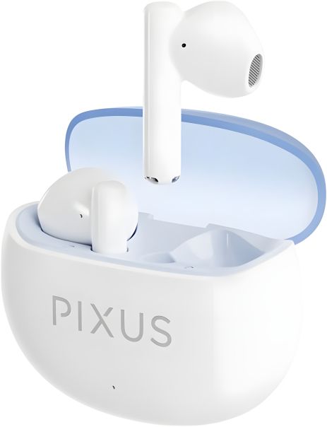 Наушники Pixus Spase TWS 5.3 white Bluetooth Earbuds UA UCRF Наушники Pixus Spase TWS 5.3 white Bluetooth Earbuds UA UCRF
