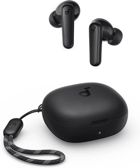 Бездротові навушники Anker SoundCore R50i, TWS, IPX5, ENC, BT5.3, 10h, Black UA UCRF Бездротові навушники Anker SoundCore R50i, TWS, IPX5, ENC, BT5.3, 10h, Black UA UCRF