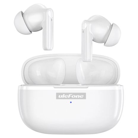 Бездротові навушники Ulefone Buds, TWS, IPX4, BT5.1, 5h, white UA UCRF