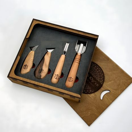 Набір стамесок АЮ-STRYI Start для геометричного різьблення