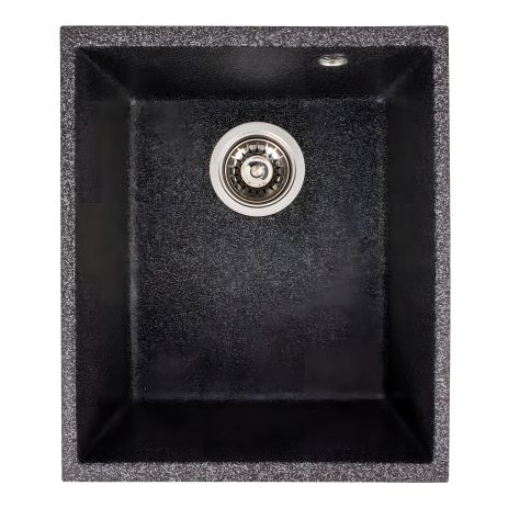 Кухонна гранітна мийка VALESO ROXY 3744, матова, графітова