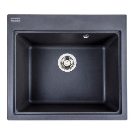 Гранитная мойка для кухни VALESO VESTA 5852 матовая Морион Гранитная мойка для кухни VALESO VESTA 5852 матовая Морион