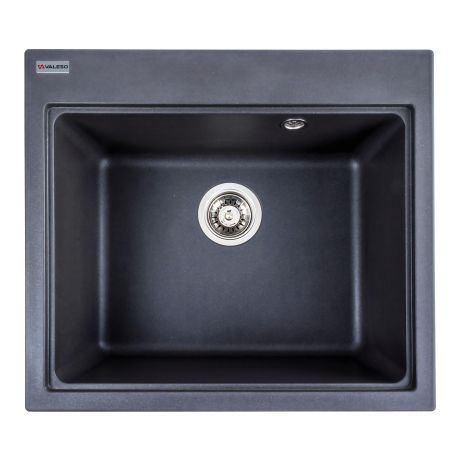 Гранітна мийка для кухні VALESO VESTA 5852 матова Моріон