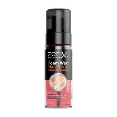 Віск-пінка для укладки волосся ZENIX "Кератиновий ефект", 150 мл