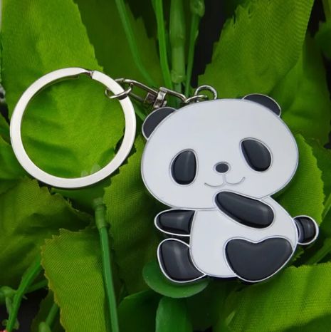 Брелок для ключей Панда Panda сталь