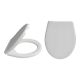 Сидіння для унітазу Nova Alfa 2025, білосніжне