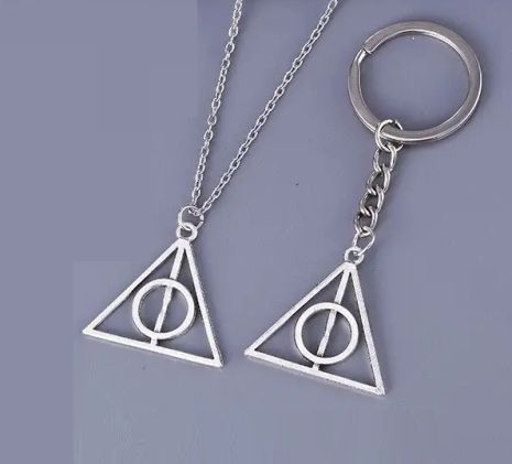 Набір дари смерті підвіска та брелок комплект із Гаррі Поттера кулон амулет Набір дари смерті підвіска та брелок комплект із Гаррі Поттера кулон амулет