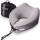 Подушка для подрожей TRAVEL IDEIA Memory Foam 27×26×17 см, охолоджуючий ефект, підтримка шиї