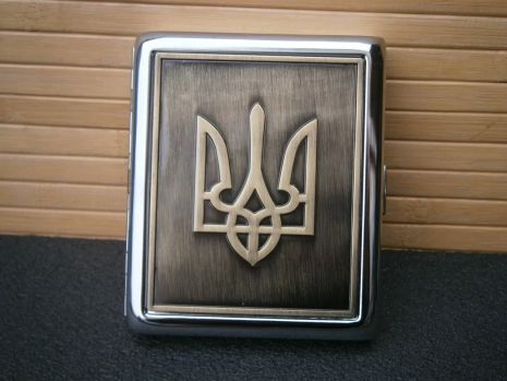 Футляр металевий Тризуб UA-1