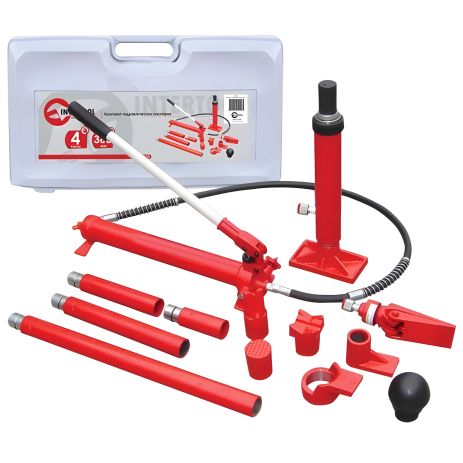 Гидравлические распорки комплект 4т INTERTOOL GT0200 Гидравлические распорки комплект 4т INTERTOOL GT0200