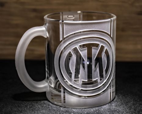 Чашка для чая и кофе с гравировкой FC Internazionale Milano ФК Интер