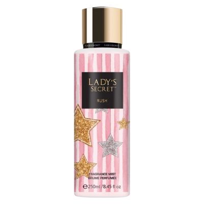 Женский парфюмированный спрей-мост для тела Lady's Secret Rush, 250 мл