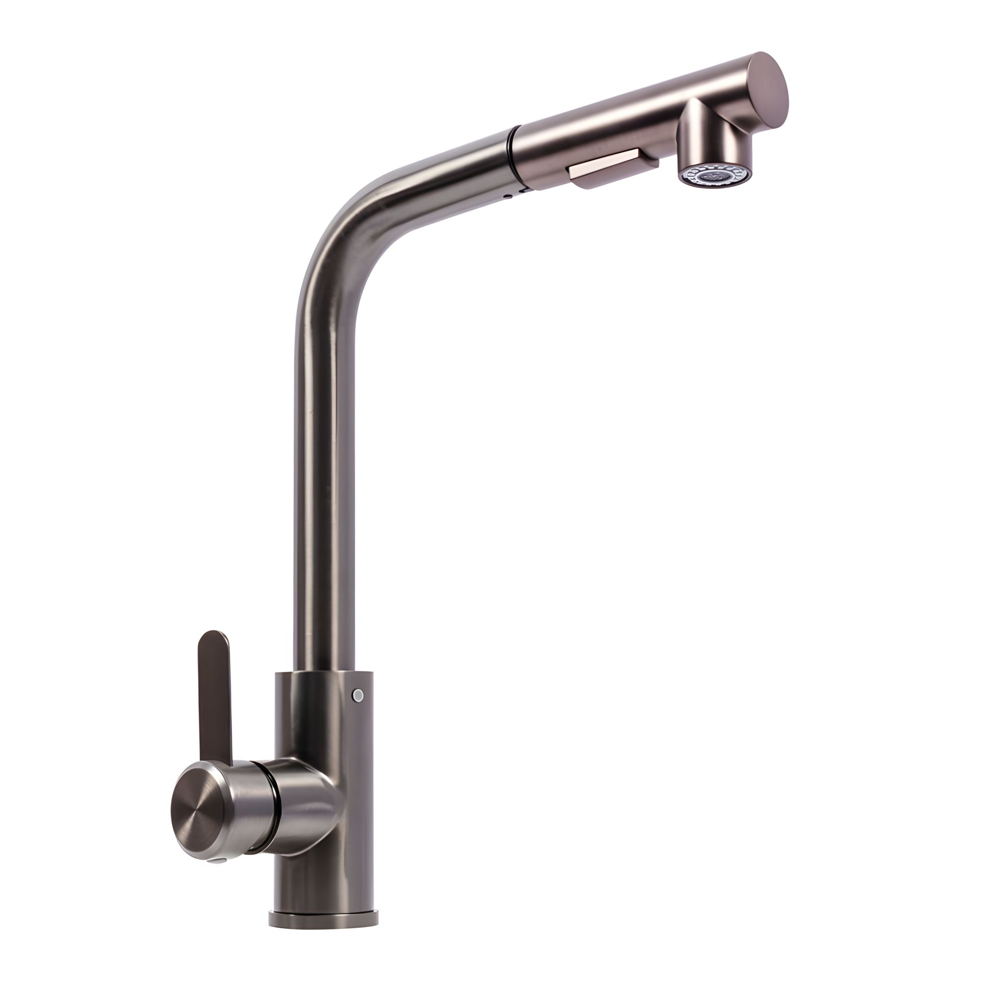 Змішувач кухонний Platinum FC-3 з висувною лійкою (PVD чорний) Змішувач кухонний Platinum FC-3 з висувною лійкою (PVD чорний)