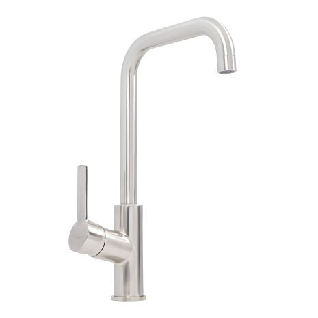 Кухонный смеситель NES-56FG Valeso (нержавеющая сталь)