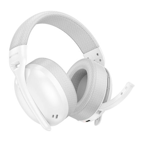 Игровые Наушники Borofone BO30 Magic light (Bluetooth, Type-C to 3.5 wired) Белый Игровые Наушники Borofone BO30 Magic light (Bluetooth, Type-C to 3.5 wired) Белый