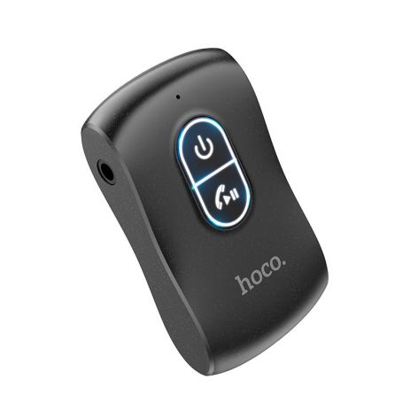 Ресивер, Трансмітер 2в1 Hoco E73 Pro Bluetooth 5.0 Receiver, Transmitter, 250mAh, 8-10h, Black