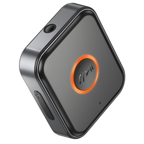 Модулятор Borofone BC55 Suave car, AUX, BT5.3 ресивер, 150mAh, 8 годин, Чорний