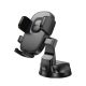 Автодержатель Hoco H76 black metal gray