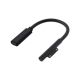 Адаптер Microsoft Surface - Type-c (F) - PD 15V 3A - For Surface Pro 3/4/5/6/7/8 - Go 1/2/3 - Laptop 1/2/3/4 - Black