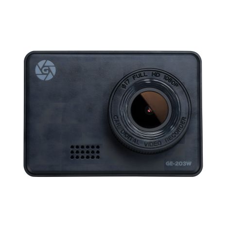 Відеореєстратор Globex GE-203W з Wi-Fi, MicroSD, SuperHD 2304×1296, 160°, UA UCRF