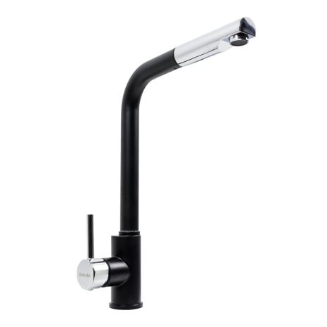 Змішувач кухонний з висувною лійкою VALESO Q411MB