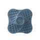 Накладка-решетка для слива ванны B001 улавливатель волос Batterfly Spirale Dark Blue