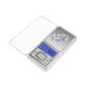 Весы ювелирные электронные точность 0.01g до 500g с крышкой grey